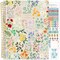 bloom daily planners 2024-25 Soft Cover Planner, 8.5&#x22; x 11&#x22;, Garden Party, Beige